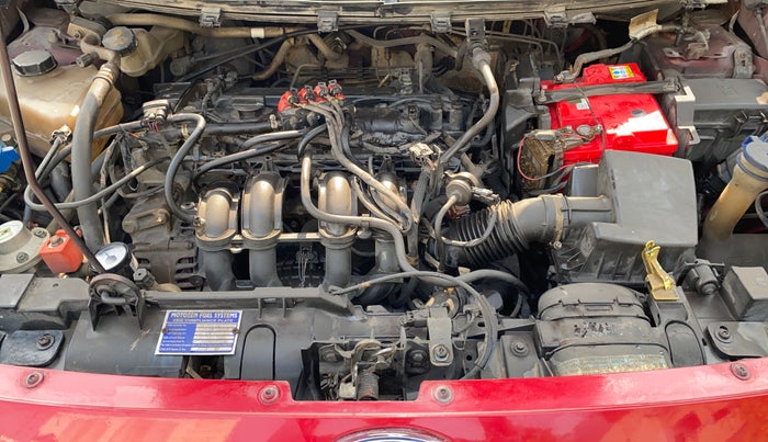 2017 Ford Figo Aspire TITANIUM 1.2 PETROL, CNG, Manual, 85,056 km, Engine View