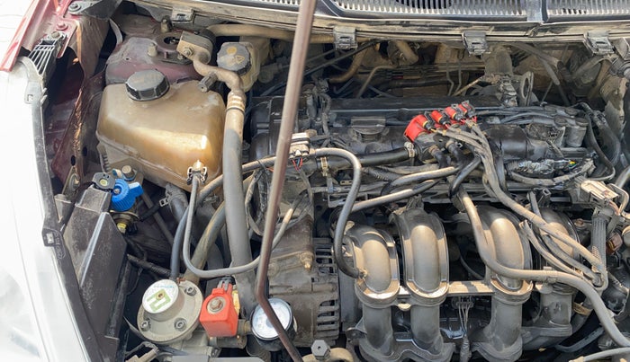 2017 Ford Figo Aspire TITANIUM 1.2 PETROL, CNG, Manual, 85,056 km, Engine View - Right