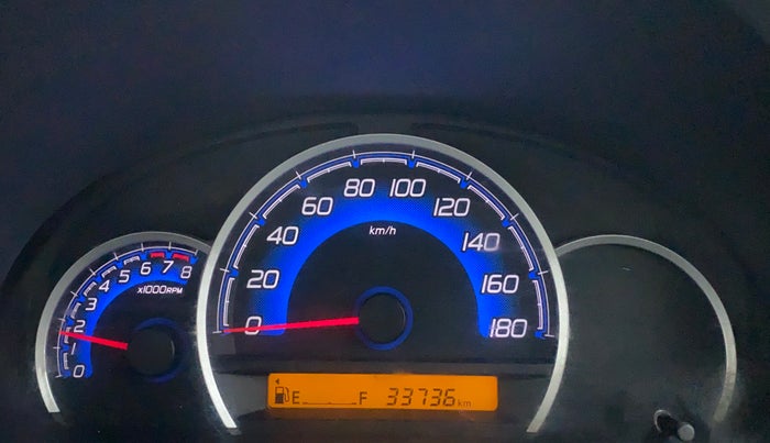 2018 Maruti Wagon R 1.0 VXI, Petrol, Manual, 33,808 km, Odometer Image