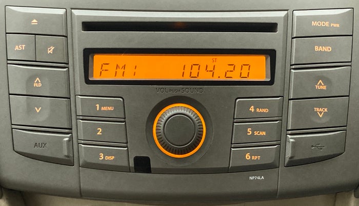 2013 Maruti Ertiga VXI, Petrol, Manual, 51,926 km, Infotainment System