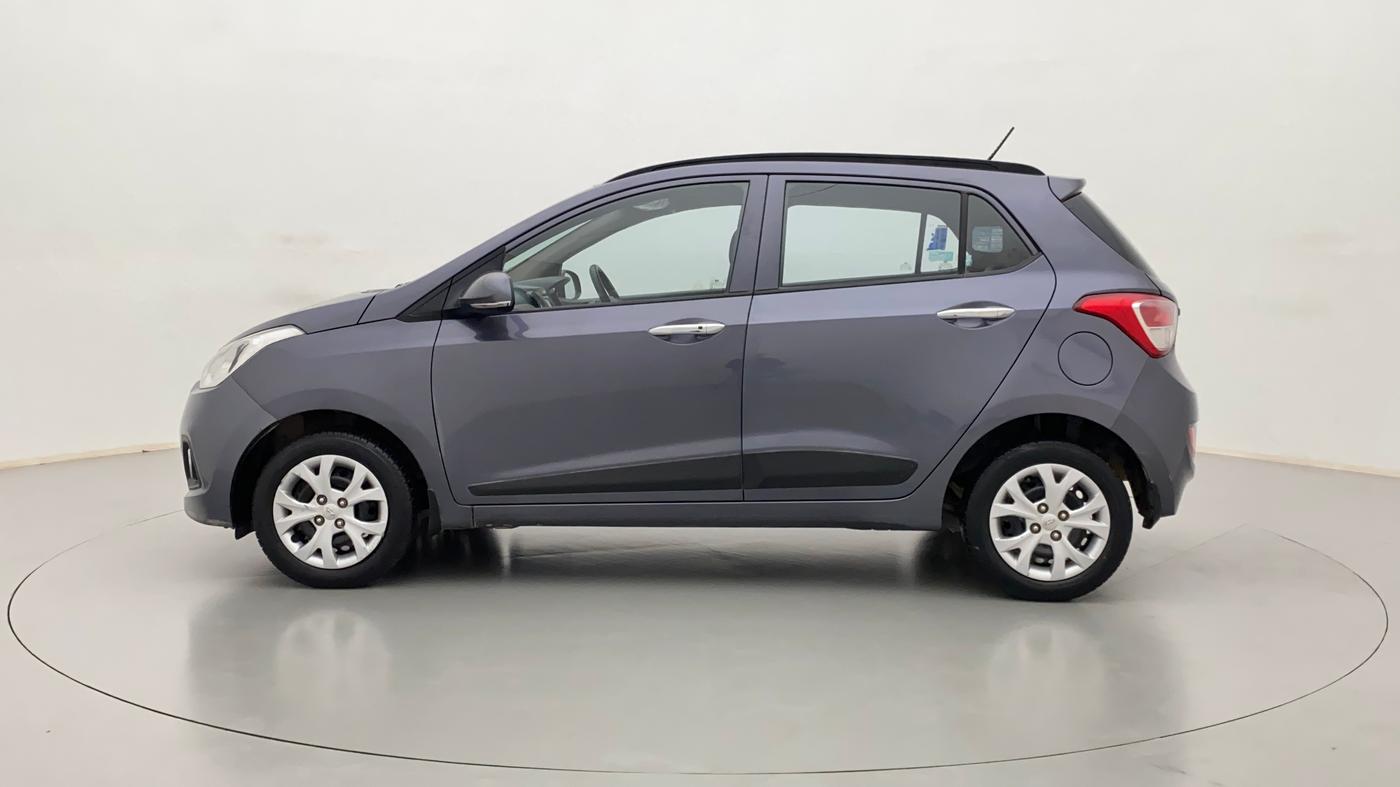 2014 Hyundai Grand i10 SPORTZ 1.2 KAPPA VTVT, Petrol, Manual, 38,007 km, Left Side