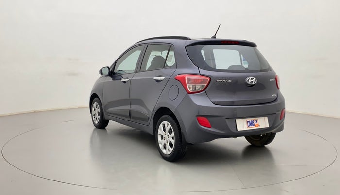 2014 Hyundai Grand i10 SPORTZ 1.2 KAPPA VTVT, Petrol, Manual, 38,007 km, Left Back Diagonal