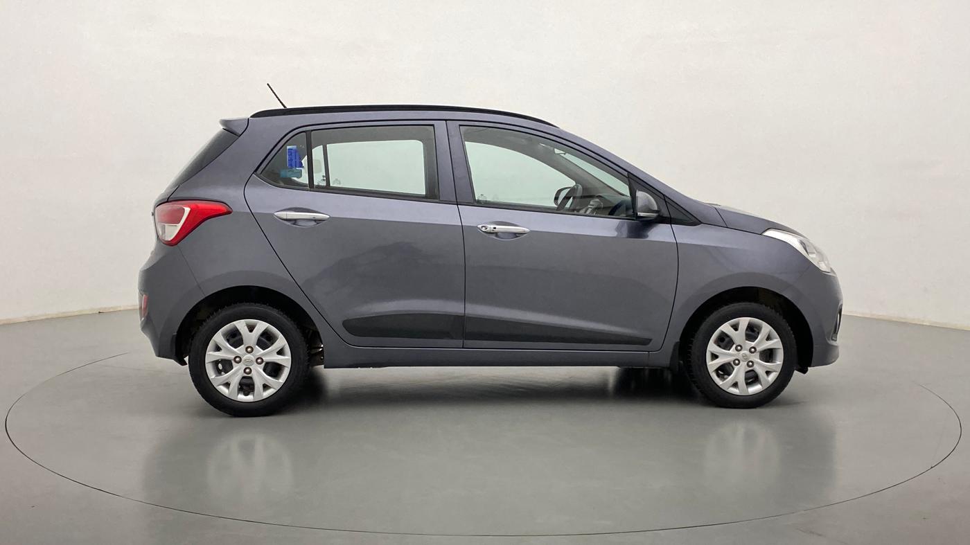 2014 Hyundai Grand i10 SPORTZ 1.2 KAPPA VTVT, Petrol, Manual, 38,007 km, Right Side View