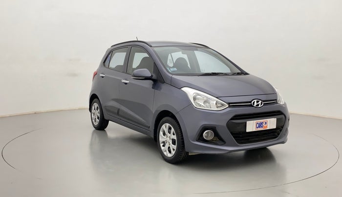 2014 Hyundai Grand i10 SPORTZ 1.2 KAPPA VTVT, Petrol, Manual, 38,007 km, Right Front Diagonal