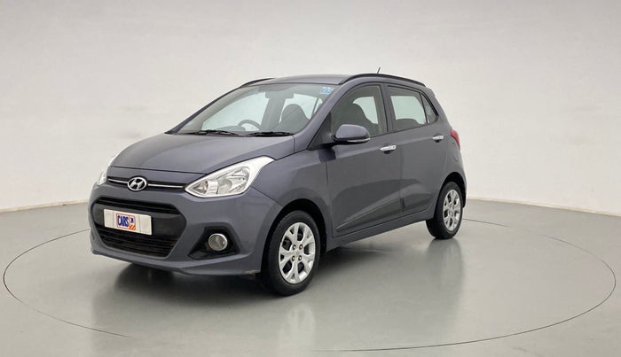 2014 Hyundai Grand i10 SPORTZ 1.2 KAPPA VTVT, Petrol, Manual, 38,007 km, Left Front Diagonal