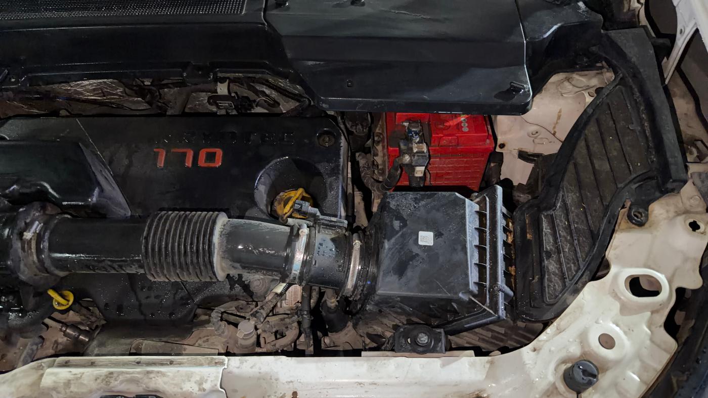 2021 Tata Harrier XZA PLUS 2.0L, Diesel, Automatic, 72,986 km, Engine View - Left