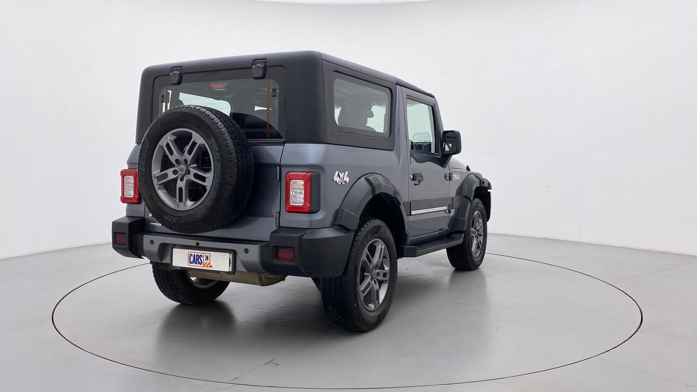 2021 Mahindra Thar LX PETROL HT 4WD AT, Petrol, Automatic, 11,287 km, Right Back Diagonal