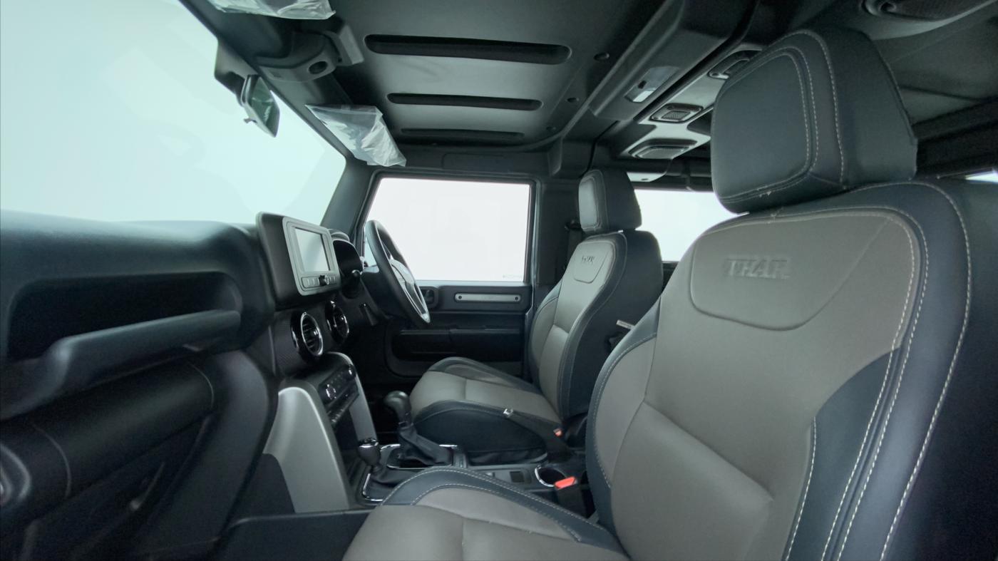 2021 Mahindra Thar LX PETROL HT 4WD AT, Petrol, Automatic, 11,287 km, Right Side Front Door Cabin