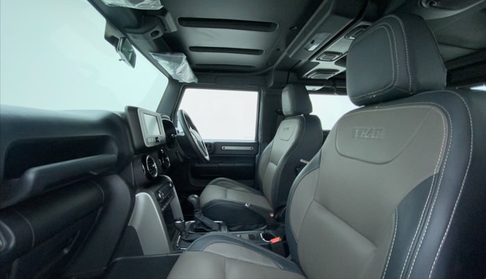 2021 Mahindra Thar LX PETROL HT 4WD AT, Petrol, Automatic, 11,287 km, Right Side Front Door Cabin