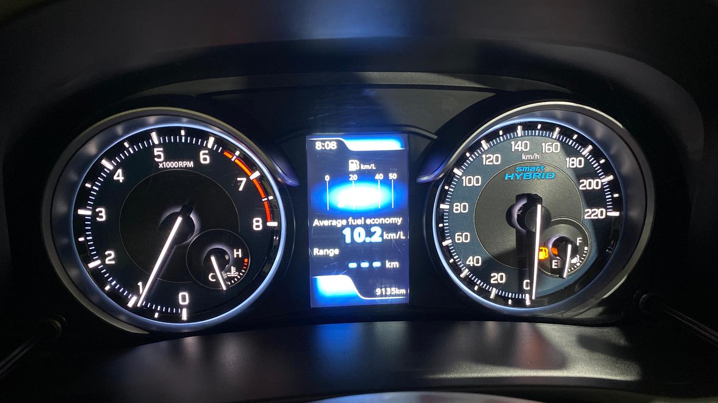 2023 Maruti Ertiga VXI SHVS, Petrol, Manual, 9,087 km, Odometer Image
