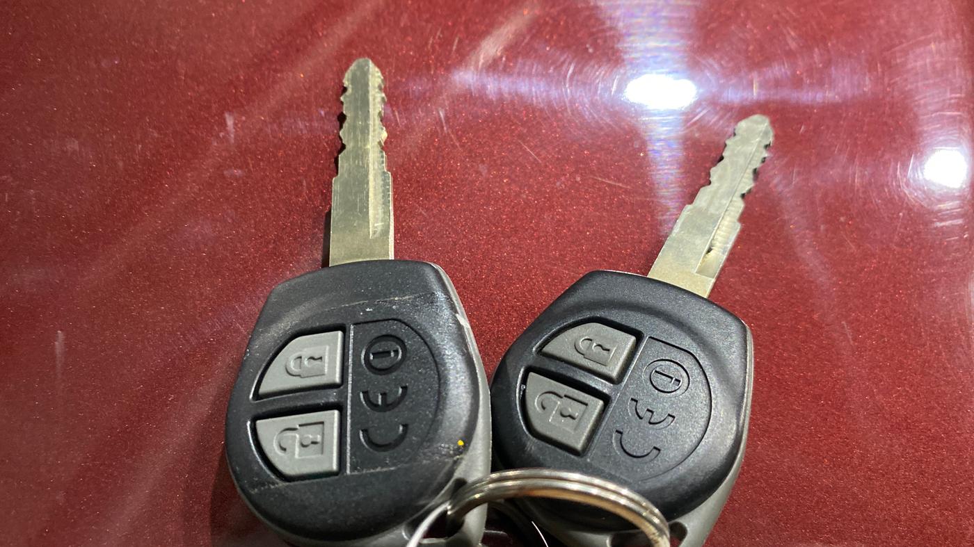2023 Maruti Ertiga VXI SHVS, Petrol, Manual, 9,087 km, Key Close Up