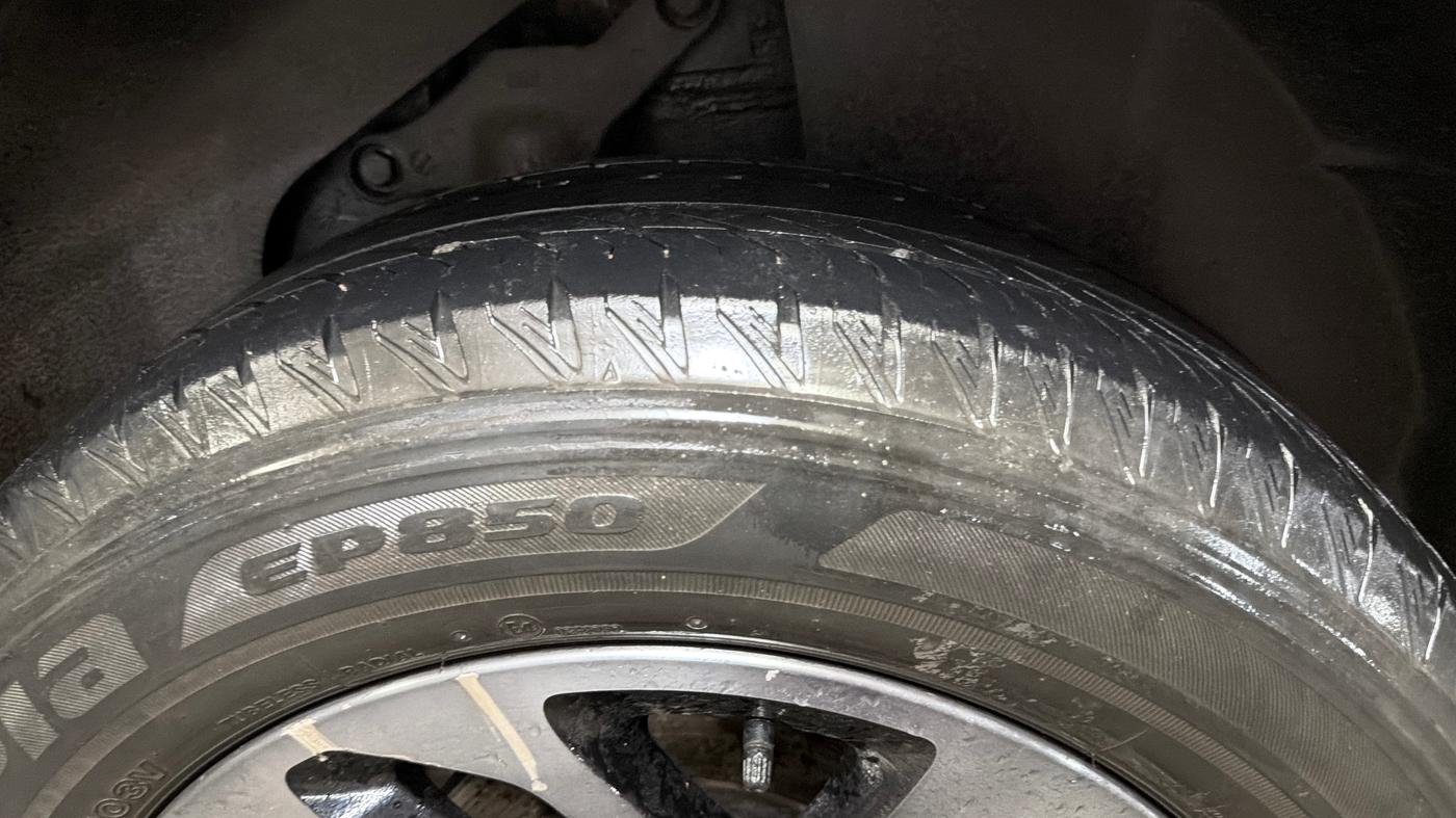2022 Tata Safari XZA PLUS KAZIRANGA, Diesel, Automatic, 56,987 km, Left Rear Tyre Tread