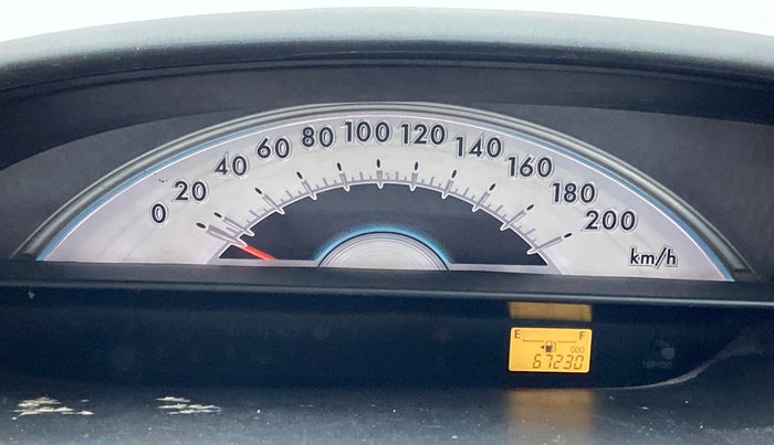 2011 Toyota Etios Liva G, Petrol, Manual, 67,229 km, Odometer Image