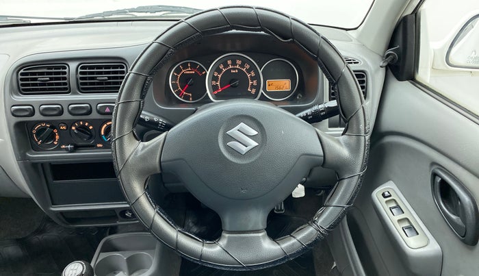 2012 Maruti Alto K10 VXI P, Petrol, Manual, 15,740 km, Steering Wheel Close Up