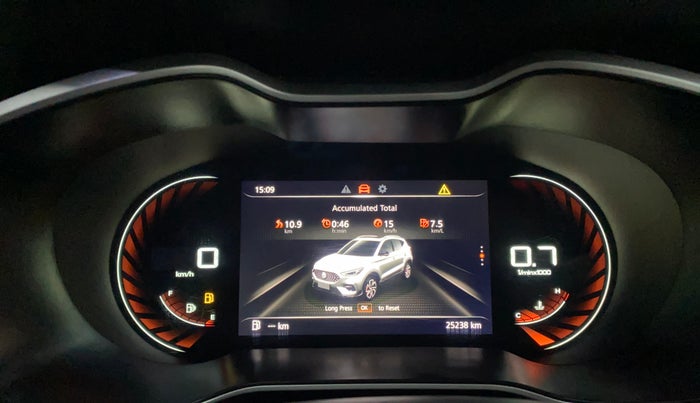 2022 MG ASTOR SHARP EX 1.5 MT, Petrol, Manual, 25,227 km, Odometer Image