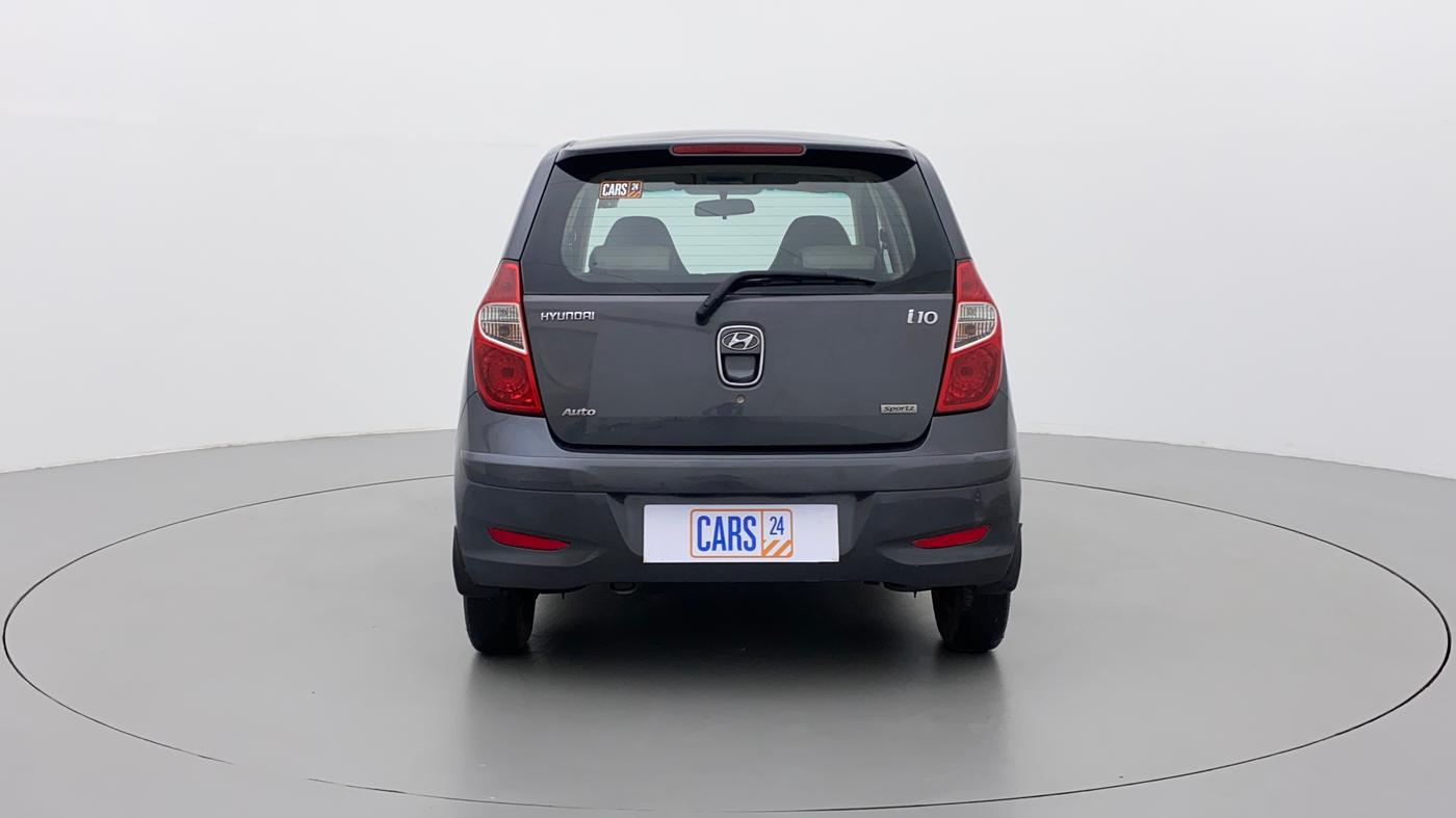 2012 Hyundai i10 SPORTZ 1.2 AT, Petrol, Automatic, 39,736 km, Back/Rear