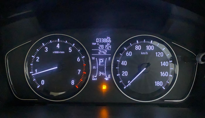 2022 Honda Amaze 1.2L I-VTEC VX CVT, Petrol, Automatic, 33,866 km, Odometer Image