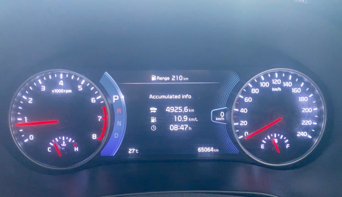 2020 KIA SELTOS GTX PLUS DCT 1.4 PETROL, Petrol, Automatic, 65,020 km, Odometer Image
