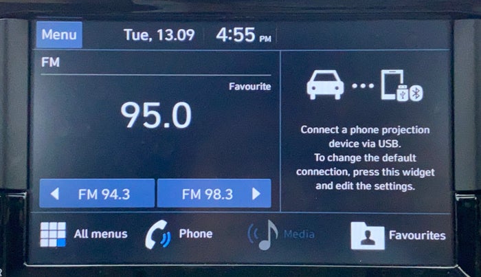 2020 Hyundai GRAND I10 NIOS SPORTZ PETROL, Petrol, Manual, 11,672 km, Touchscreen Infotainment System