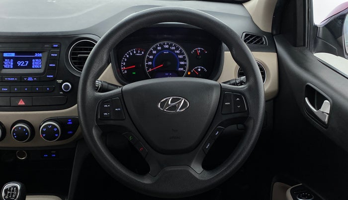 2016 Hyundai Grand i10 SPORTZ 1.2 KAPPA VTVT, Petrol, Manual, 56,397 km, Steering Wheel Close Up