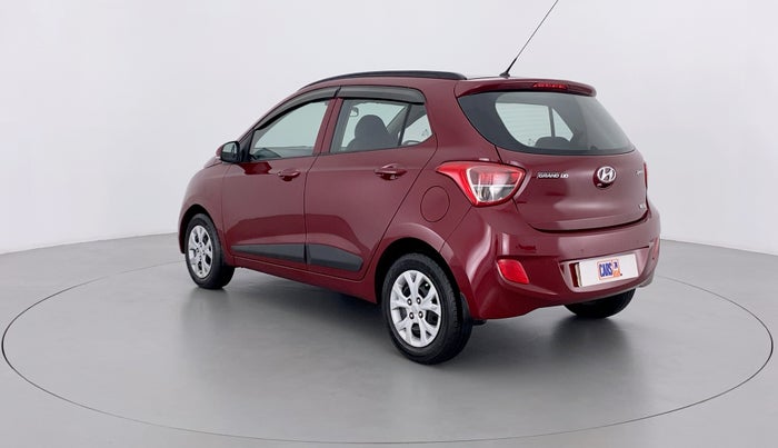 2016 Hyundai Grand i10 SPORTZ 1.2 KAPPA VTVT, Petrol, Manual, 56,397 km, Left Back Diagonal