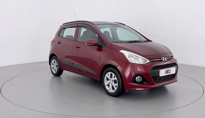2016 Hyundai Grand i10 SPORTZ 1.2 KAPPA VTVT, Petrol, Manual, 56,397 km, Right Front Diagonal