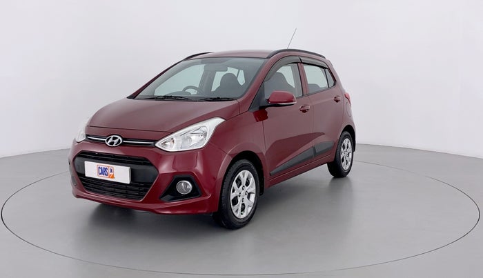 2016 Hyundai Grand i10 SPORTZ 1.2 KAPPA VTVT, Petrol, Manual, 56,397 km, Left Front Diagonal