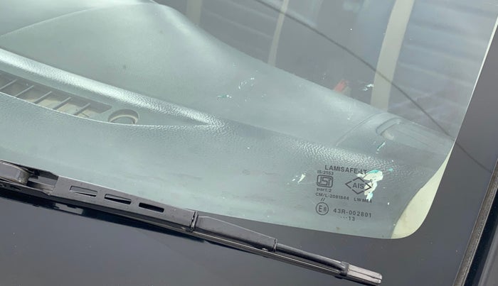 2013 Maruti Swift Dzire VXI, Petrol, Manual, 57,473 km, Front windshield - Minor spot on windshield