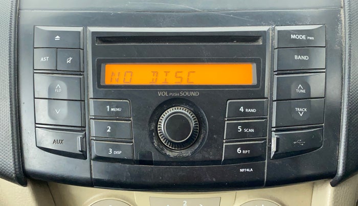 2013 Maruti Swift Dzire VXI, Petrol, Manual, 57,473 km, Infotainment System