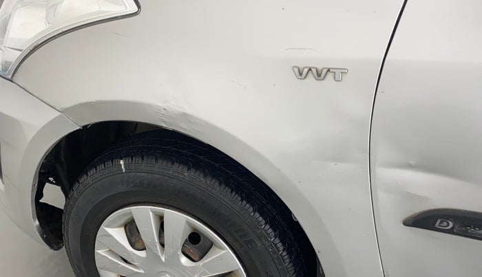 2013 Maruti Swift Dzire VXI, Petrol, Manual, 57,473 km, Left fender - Slightly dented