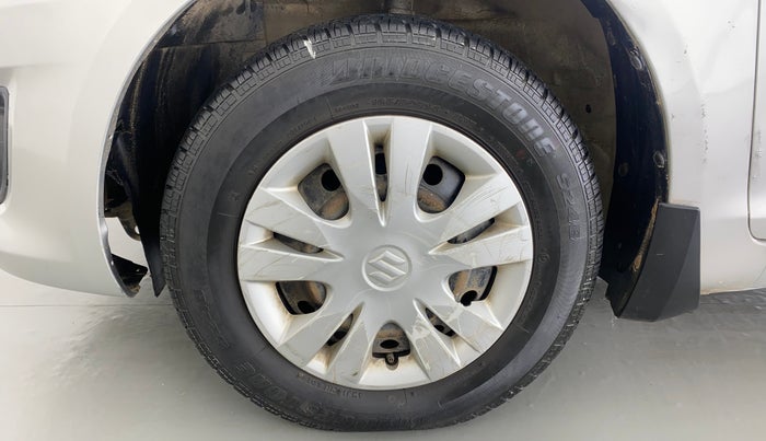 2013 Maruti Swift Dzire VXI, Petrol, Manual, 57,473 km, Left Front Wheel