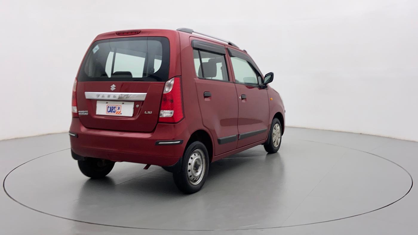 2014 Maruti Wagon R 1.0 LXI CNG, CNG, Manual, 54,567 km, Right Back Diagonal