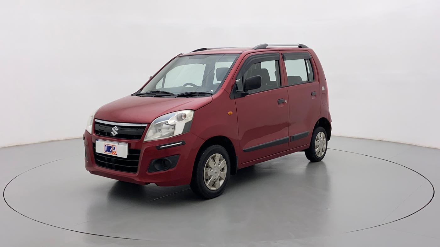2014 Maruti Wagon R 1.0 LXI CNG, CNG, Manual, 54,567 km, Left Front Diagonal