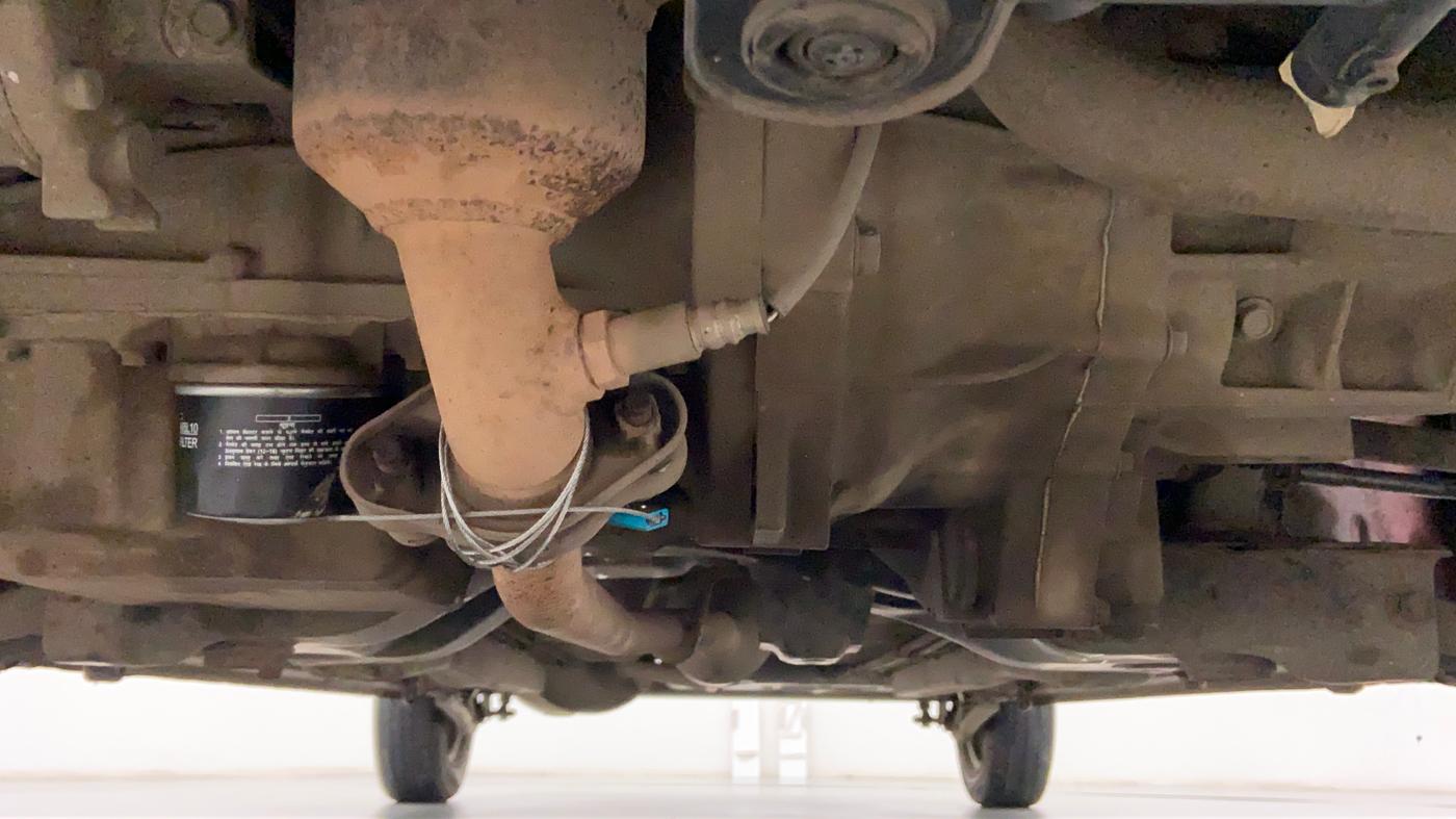 2014 Maruti Wagon R 1.0 LXI CNG, CNG, Manual, 54,567 km, Front Underbody