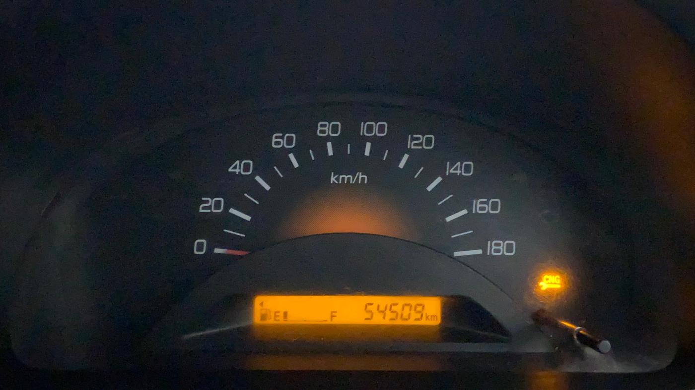 2014 Maruti Wagon R 1.0 LXI CNG, CNG, Manual, 54,567 km, Odometer Image