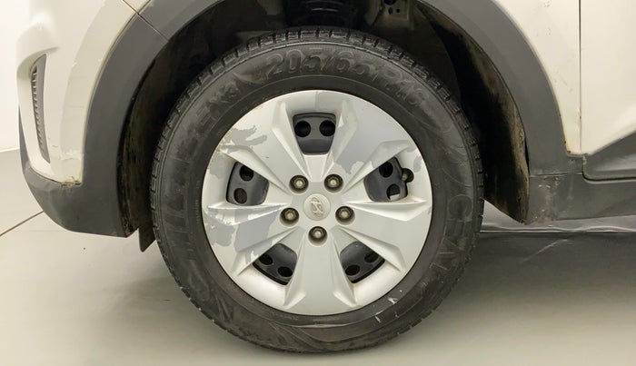 2017 Hyundai Creta E PLUS 1.6 PETROL, Petrol, Manual, 81,347 km, Left Front Wheel