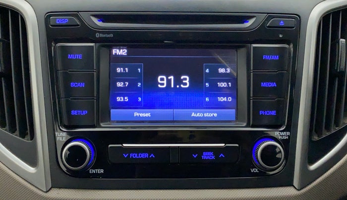2017 Hyundai Creta E PLUS 1.6 PETROL, Petrol, Manual, 81,347 km, Infotainment System