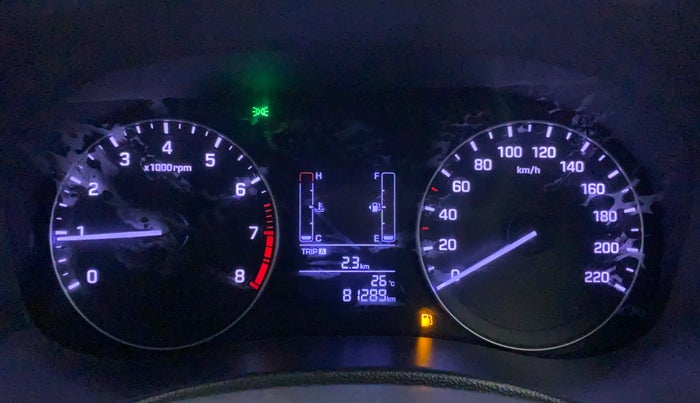 2017 Hyundai Creta E PLUS 1.6 PETROL, Petrol, Manual, 81,347 km, Odometer Image