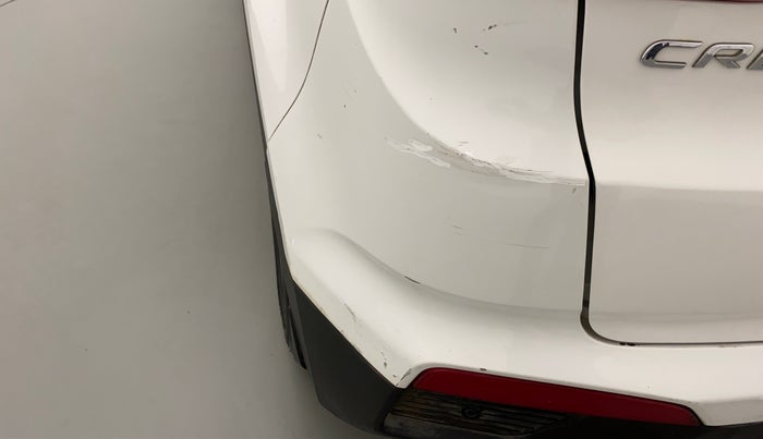 2017 Hyundai Creta E PLUS 1.6 PETROL, Petrol, Manual, 81,347 km, Rear bumper - Minor scratches