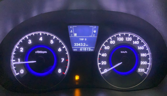 2013 Hyundai Verna FLUIDIC 1.6 VTVT SX, Petrol, Manual, 61,812 km, Odometer Image