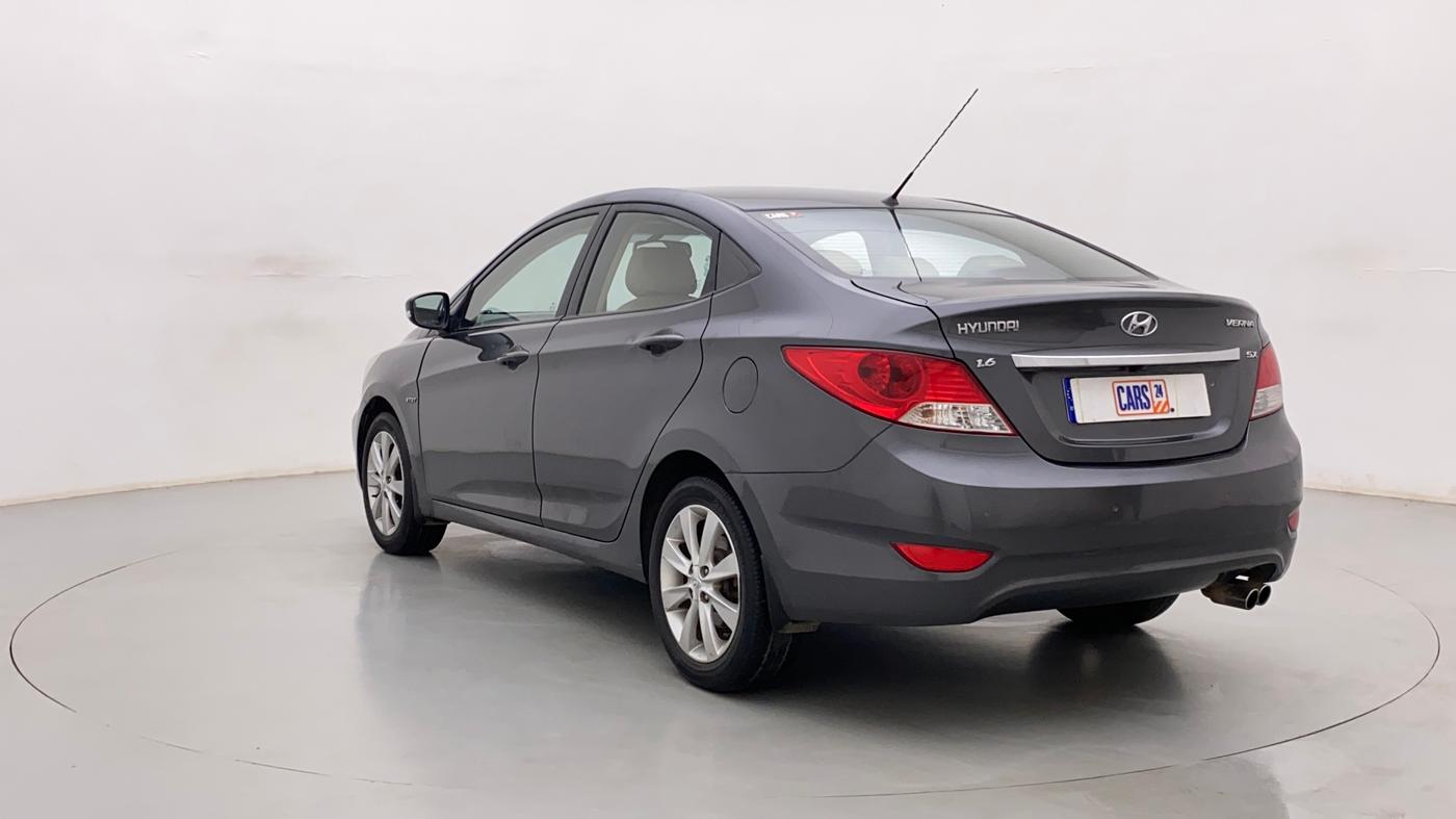 2013 Hyundai Verna FLUIDIC 1.6 VTVT SX, Petrol, Manual, 61,812 km, Left Back Diagonal