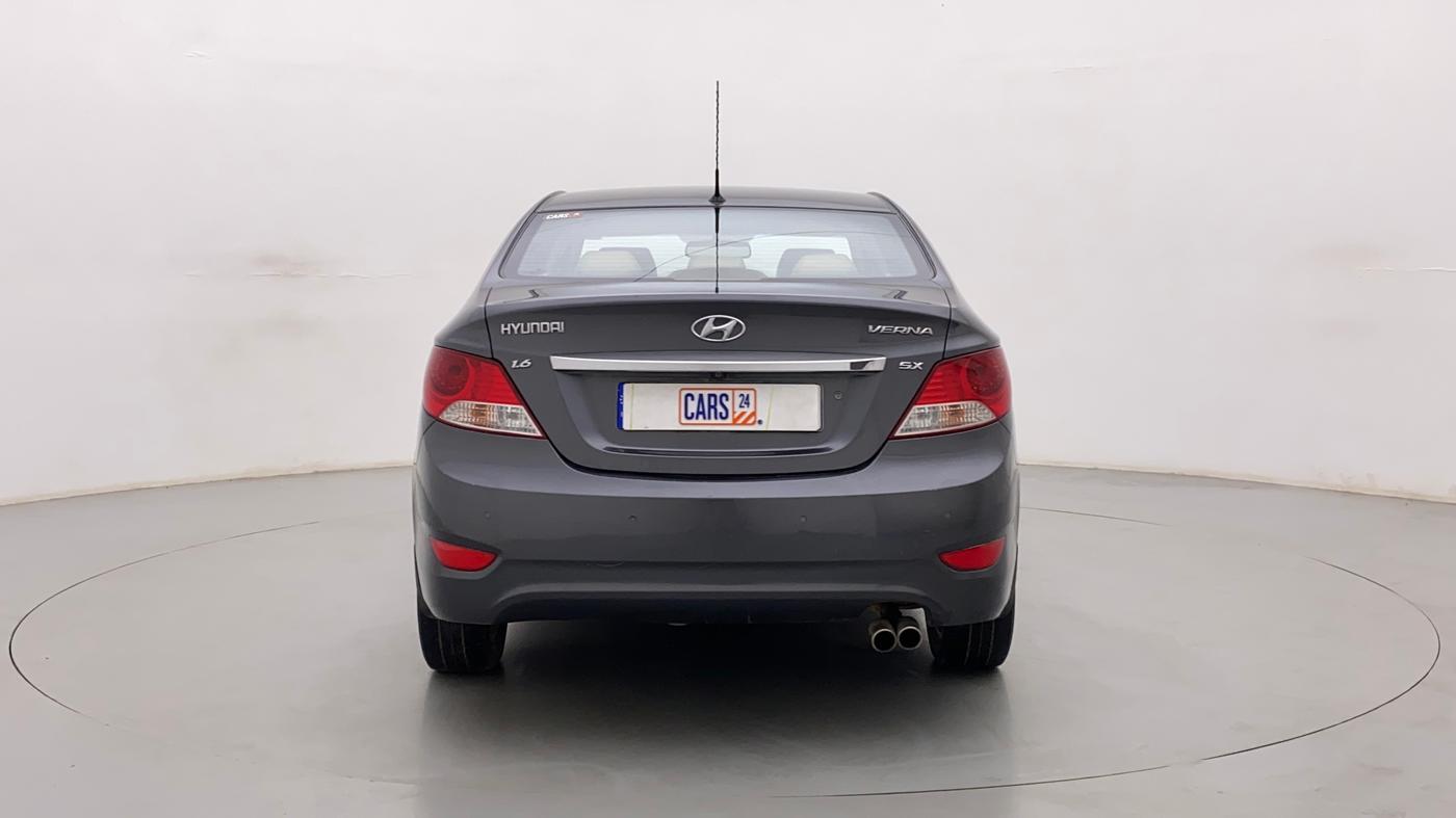 2013 Hyundai Verna FLUIDIC 1.6 VTVT SX, Petrol, Manual, 61,812 km, Back/Rear