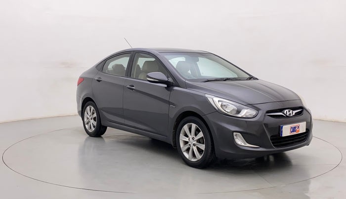 2013 Hyundai Verna FLUIDIC 1.6 VTVT SX, Petrol, Manual, 61,812 km, Right Front Diagonal