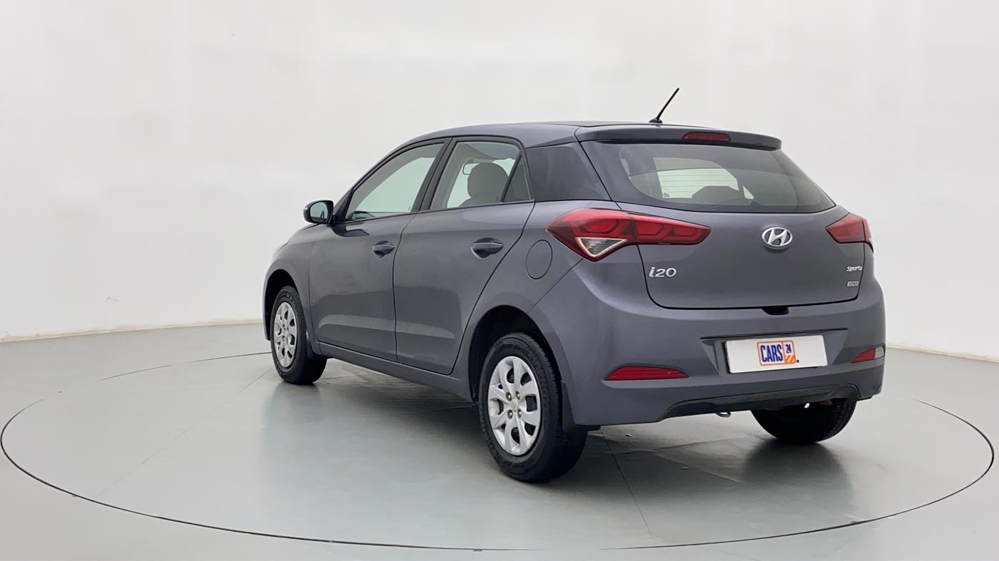 2017 Hyundai Elite i20 SPORTZ 1.2, Petrol, Manual, 47,400 km, Left Back Diagonal (45- Degree) View