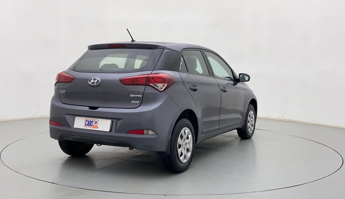 2017 Hyundai Elite i20 SPORTZ 1.2, Petrol, Manual, 47,400 km, Right Back Diagonal (45- Degree) View