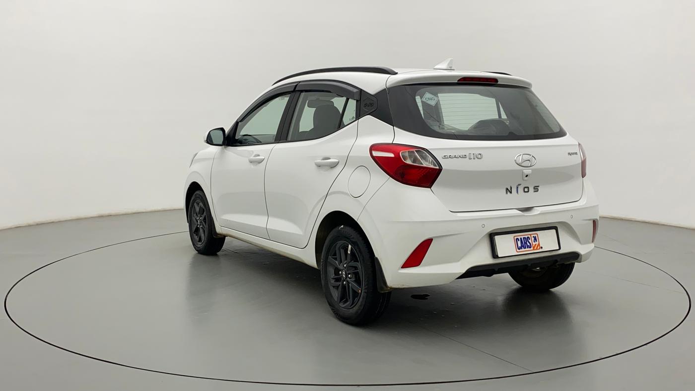 2022 Hyundai GRAND I10 NIOS SPORTZ 1.2 KAPPA VTVT CNG, CNG, Manual, 35,079 km, Left Back Diagonal