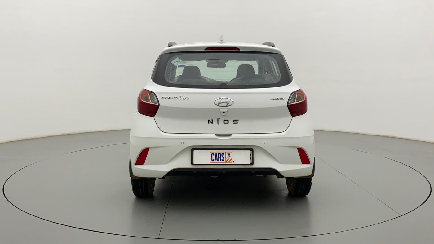 2022 Hyundai GRAND I10 NIOS SPORTZ 1.2 KAPPA VTVT CNG, CNG, Manual, 35,079 km, Back/Rear