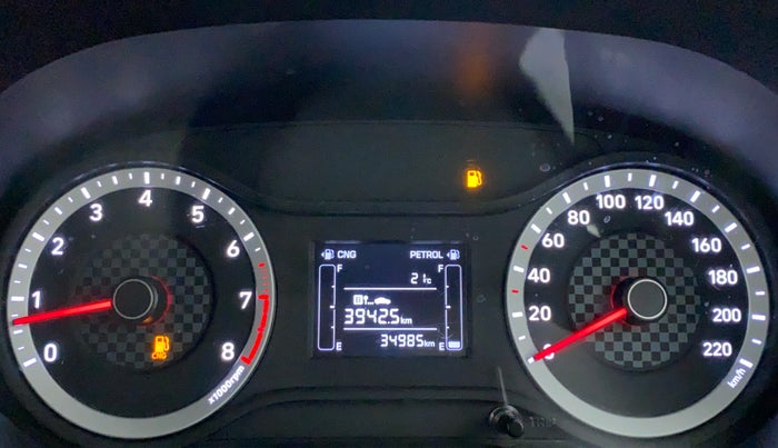 2022 Hyundai GRAND I10 NIOS SPORTZ 1.2 KAPPA VTVT CNG, CNG, Manual, 35,079 km, Odometer Image