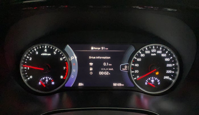 2022 KIA SELTOS GTX PLUS DCT 1.4 PETROL, Petrol, Automatic, 52,119 km, Odometer Image