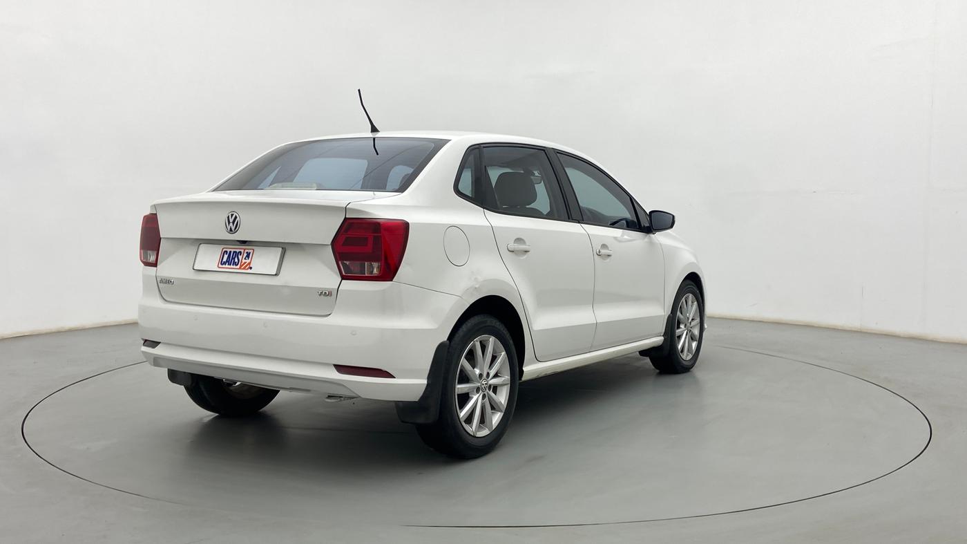 2018 Volkswagen Ameo HIGHLINE1.5L, Diesel, Manual, 90,944 km, Right Back Diagonal